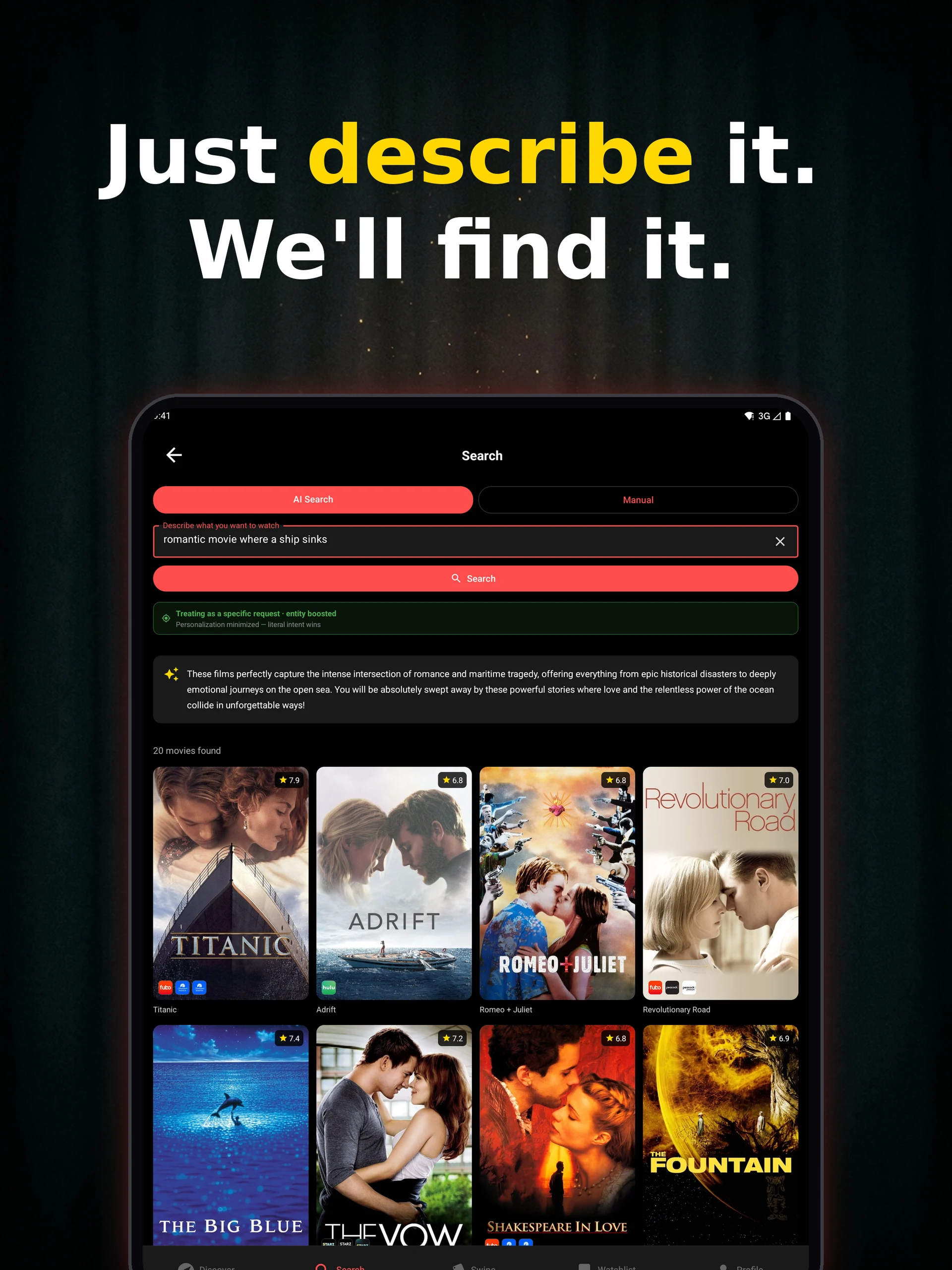 Movik: Movie Recommendations screenshot